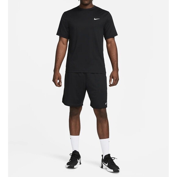 Nike Other - Men's Dri-FIT UV Short-sleeve Versatile Training Top Black Size Large Brand New
